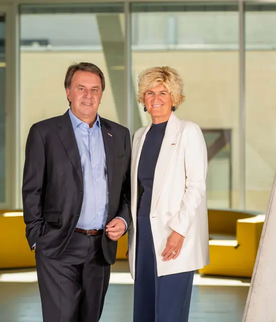 WKNÖ-Präsident Wolfgang Ecker und WKNÖ-Direktor-Stellvertreterin Alexandra Höfer. | Foto: Rita Newman