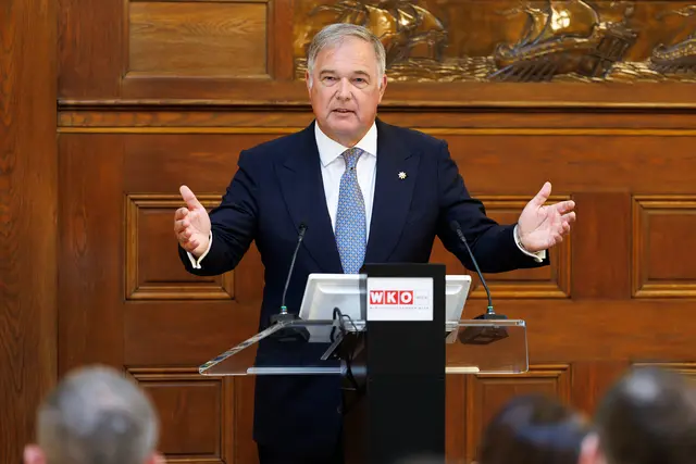 "Nirgendwo werden jedes Jahr so viele neue Unternehmen gegründet wie in Wien", sagt Walter Ruck von der Wirtschaftskammer Wien. (Archiv) | Foto: WKW / Florian Wieser