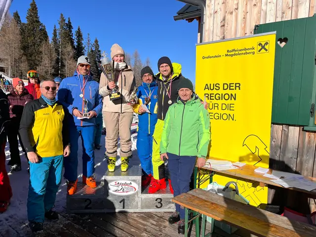 Den Tagessieg holte sich Elisa Torka vor Christian Lauer, Rang drei teilten sich Zeitgleich, Valentin Egger jun. und Christian Martinz. | Foto: Privat
