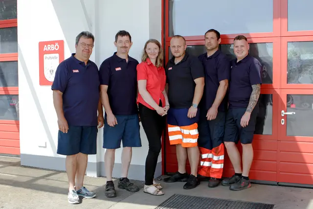 Das ARBÖ-Team in Groß Siegharts | Foto: ARBÖ NÖ