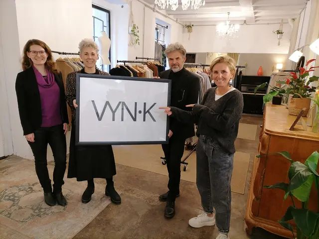 Vize-Bürgermeisterin Anna-Maria Demmelmayr, Katharina Ellmaier, Ralf Reiter (Innenstadtmanagement, TIC Steyr), Daniela Zeiner (TIC Steyr / Regionalentwicklung).   | Foto: TIC Steyr