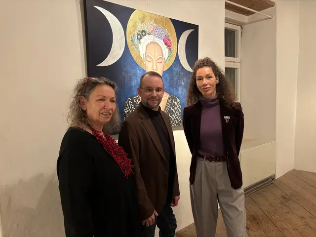 Sieglinde Kleindienst, David Tax und Sarah Patricia Porbley (v.l.) | Foto: MeinBezirk/Susanne Veronik