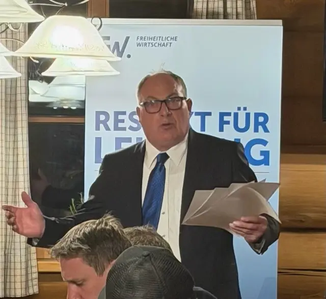 Der Diersbacher Unternehmer Jörg Weißhaidinger ist neuer Schärdinger Bezirksobmann der Freiheitlichen Wirtschaft. | Foto: FW Schärding