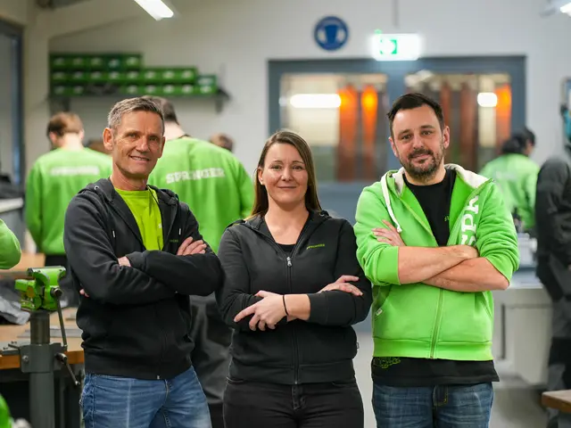 Die drei Lehrlingsausbildner bei Springer in Friesach, Helmut Liegl, Sabrina Bürger und Andreas Hausharter | Foto: Springer Maschinenfabrik