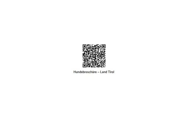 Hundebroschüre Land Tirol | Foto: TBW Est. Stubai