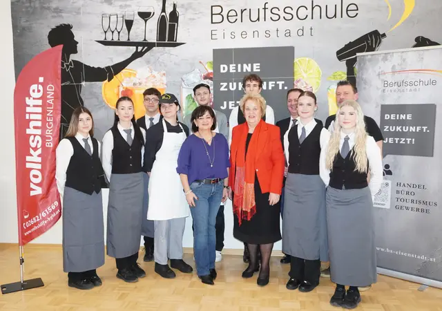 Gemeinsam starten die Volkshilfe Burgenland und die Berufsschule Eisenstadt ein neues Projekt zur Unterstützung von Lehrlingen. | Foto: MeinBezirk/Barbara Babonitsch-Diewald