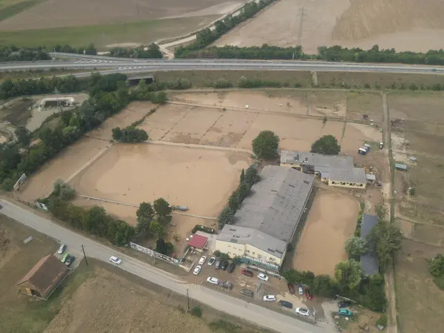 Land unter im August 2024 - hier der Reitstall von Martina Wenzl. | Foto: BFKDO Hollabrunn
