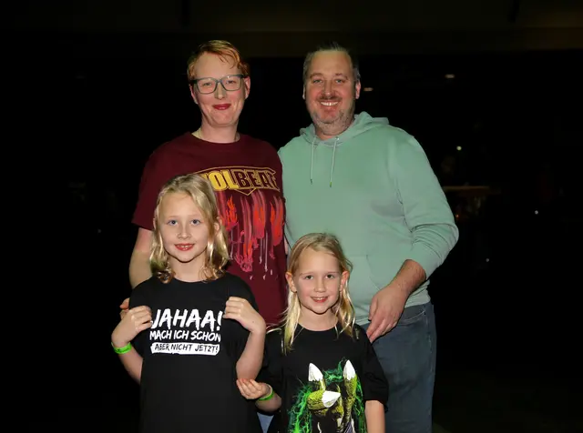 Barbara, Christian, Anna und Emma 