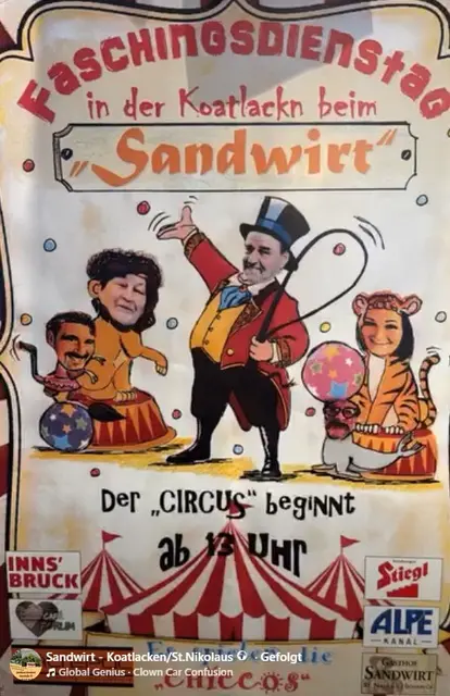 Fam. Littenbach lädt zum Circus beim Sandwirt. | Foto: Litterbach