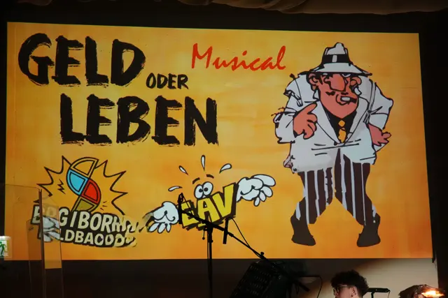Titelbild der Musicalproduktion „Geld oder Leben“ am Borg Feldbach.
 | Foto: Nicole Schawill