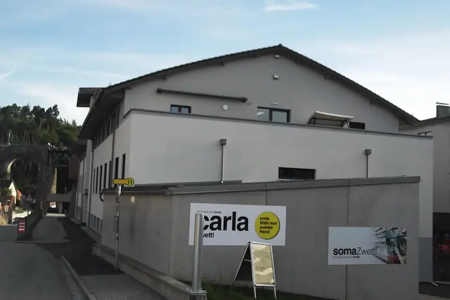 Damals-Foto: Hier sind diverse Caritas-Einrichtungen untergebracht. Foto vom 26. August 2025. | Foto: B. Hofmann