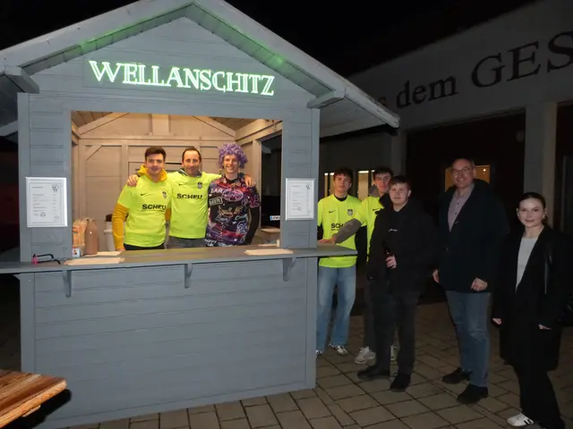 Sowohl vor dem Vereinshaus, als auch im Vereinshaus hießen die Mitwirkenden jedermann herzlich Willkommen.  | Foto: Vanessa Wittmann