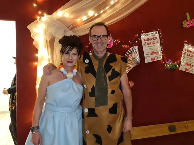 Ewa Lyko und Ronald Kantner
Als Betty und Barney Geröllheimer aus der Fernsehserie Die Feuersteins waren. | Foto: Cornelia Strobl