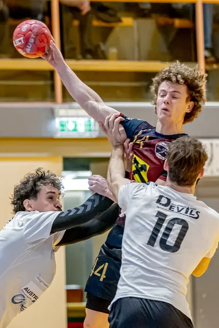 Leoben-Kapitän Marian Schweiger verlor mit seiner Mannschaft das Heimspiel gegen Perchtoldsdorf. | Foto: Robert Edegger