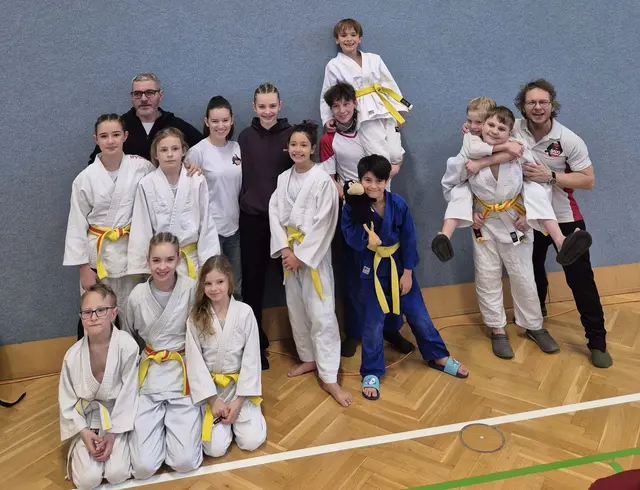 The Luftenberger judo youngsters at Upper Austria. National Championship.