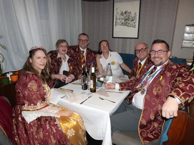Die Faschingsgilde ließ sich den Abend ebenfalls nicht entgehen!