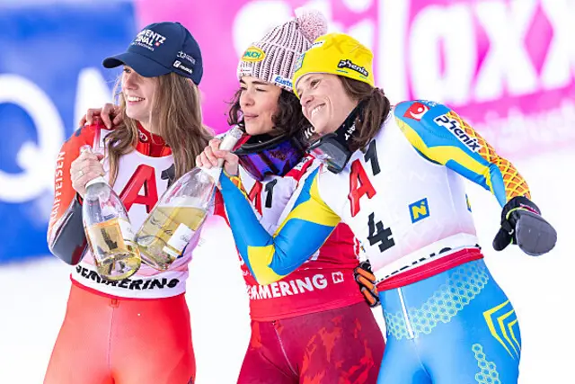 Schlumberger als offizieller Sektpartner des ÖOC und Ski Austria. | Foto: TIROLFOTO-SPIESS