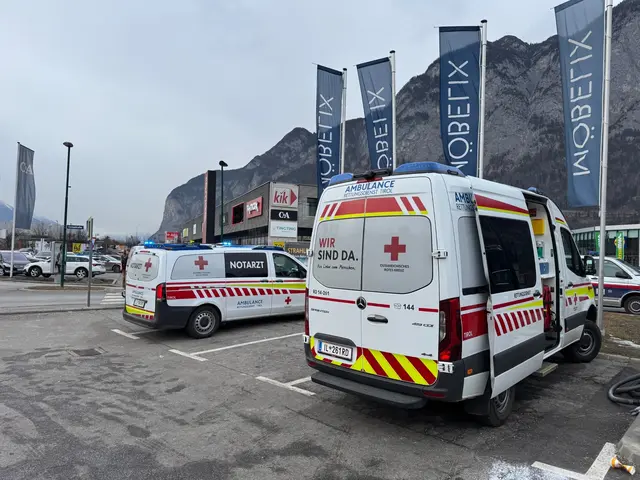 Die Rettung musste insgesamt 33 Personen vor Ort versorgen, die leichte Verletzungen erlitten. | Foto: RKI