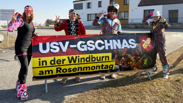 Am Rosenmontag, 16. Februar 2026, lädt der USV St. Bernhard-Frauenhofen zum traditionellen Faschingsgschnas in die „Windburn“ in Großburgstall. | Foto: USV St. Bernhard-Frauenhofen