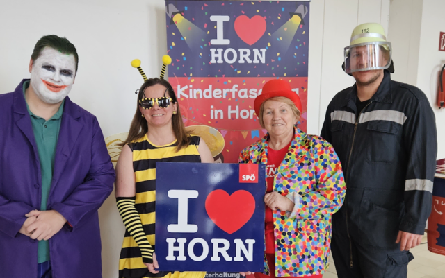 Martin Pichlmayer, Manuela Freitag, Johanna Leithner und Marco Stepan. | Foto: SPÖ Horn