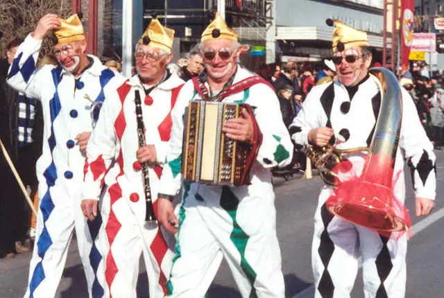 Ja, das waren sie, die "Wernberger Buam" mit Sepp Schmölter, Friedl Schwarz, Rase Uran und Arnulf Aichholzer.