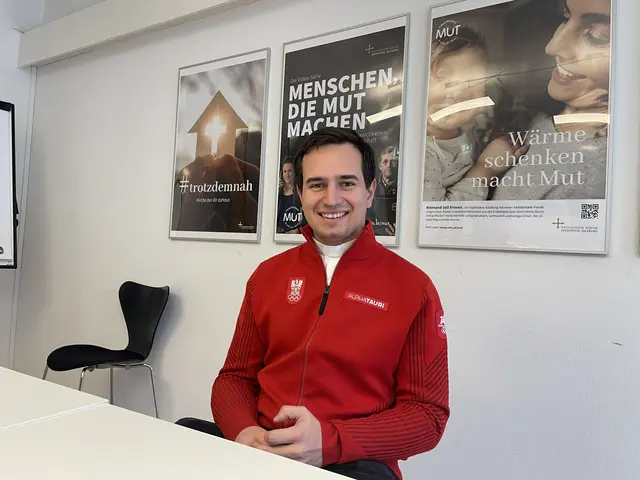 Johannes Lackner: Seelsorger bei Olympia. | Foto: EDS