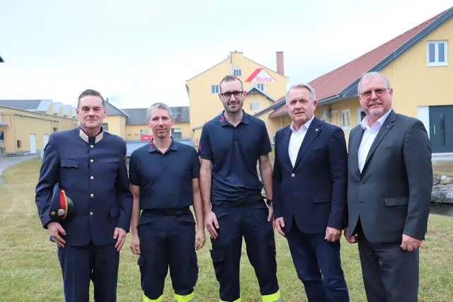 Thomas Koppauer,  Manfred Stütz, Marcel Kernbichler, Manfred Komericky und Christian Lazarevic | Foto: Edith Ertl