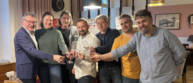 Bürgermeister Martin Falk (ÖVP) bedankte sich bei allen Beteiligten für ihr Engagement. | Foto: Privat