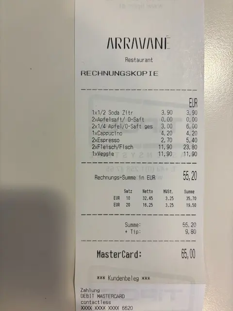 Im Arravané gibt es ein Mittagsmenü zu einem fairen Preis. | Foto: MeinBezirk/Maros-Goller