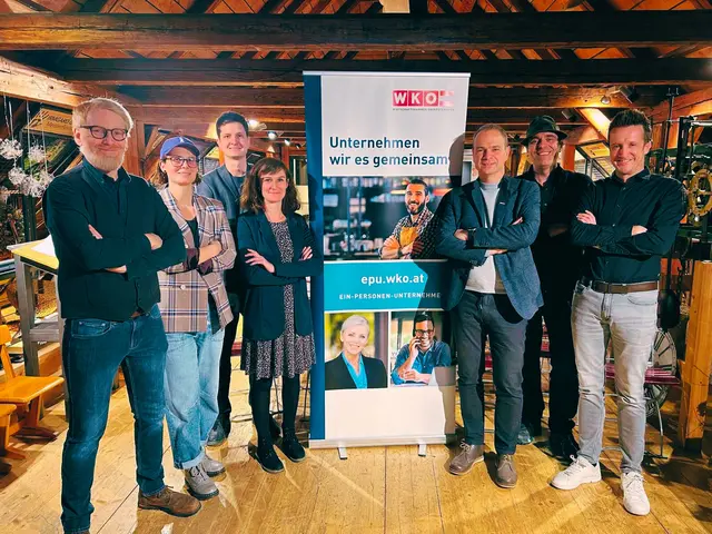 Didi Laimer-Hubmann, Verena Haidl, Martin Schott, Nadine Guggenberger, Andreas Promberger, Michael Körner, Markus Stockmaier.

 | Foto: Foto Peer