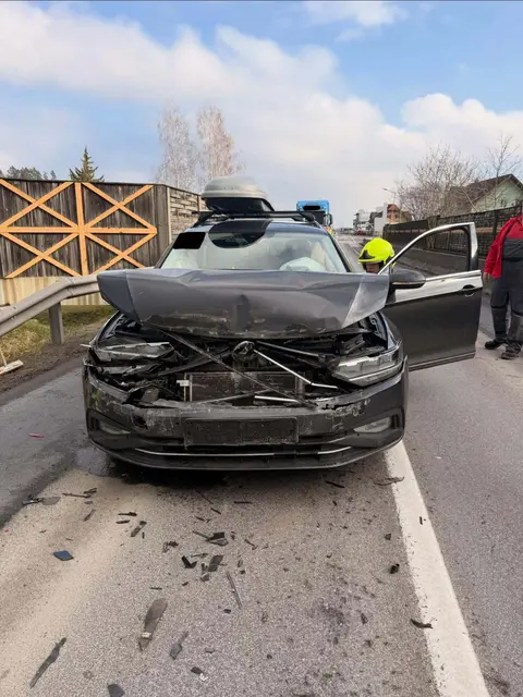 Auffahrunfall auf der B70 am Dienstagnachmittag in Söding-St. Johann | Foto: FF Köppling