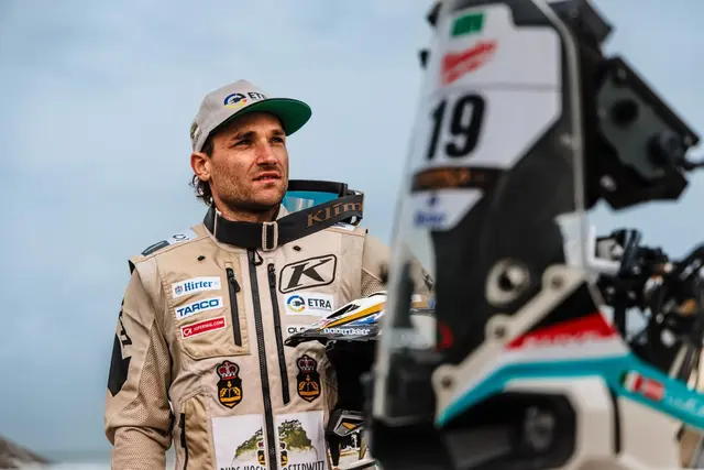 Luca Seppele startete wieder beim Africa Eco Race. | Foto: Alessio Corradini