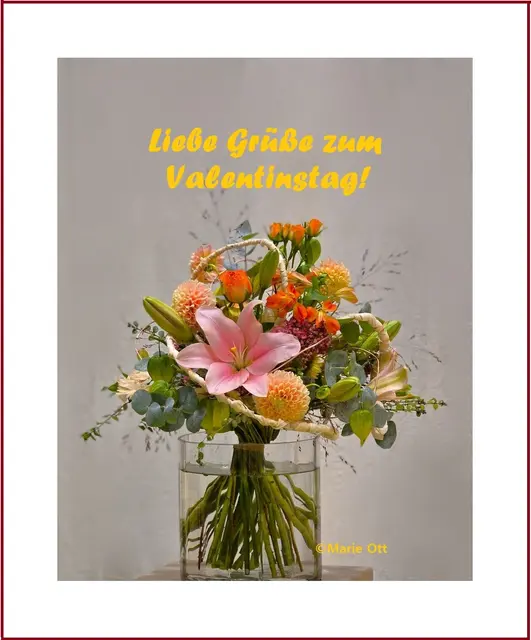Liebe Grüße zum Valentinstag!