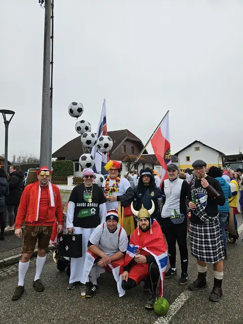 Fußballfans dürfen natürlich nicht fehlen. | Foto: Gemeinde Kirchdorf