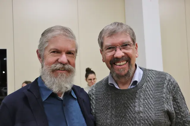 Erich und Werner Gosch verkörpern bei den Passionsspielen 2026 im Doppelpack den Hohepriester Kajaphas | Foto: Edith Ertl