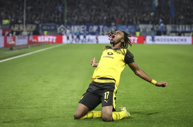 Überraschung für den ÖFB: Carney Chukwuemeka von Borussia Dortmund soll offenbar daran interessiert sein, für Österreich zu spielen.  | Foto: APA-Images / dpa / Christian Charisius