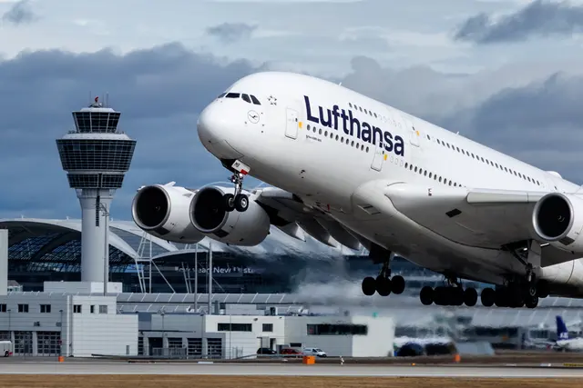 Ein größerer Lufthansa-Streik trifft am Donnerstag mehrere Flughäfen in Deutschland. | Foto: APA-Images / dpa / Matthias Balk