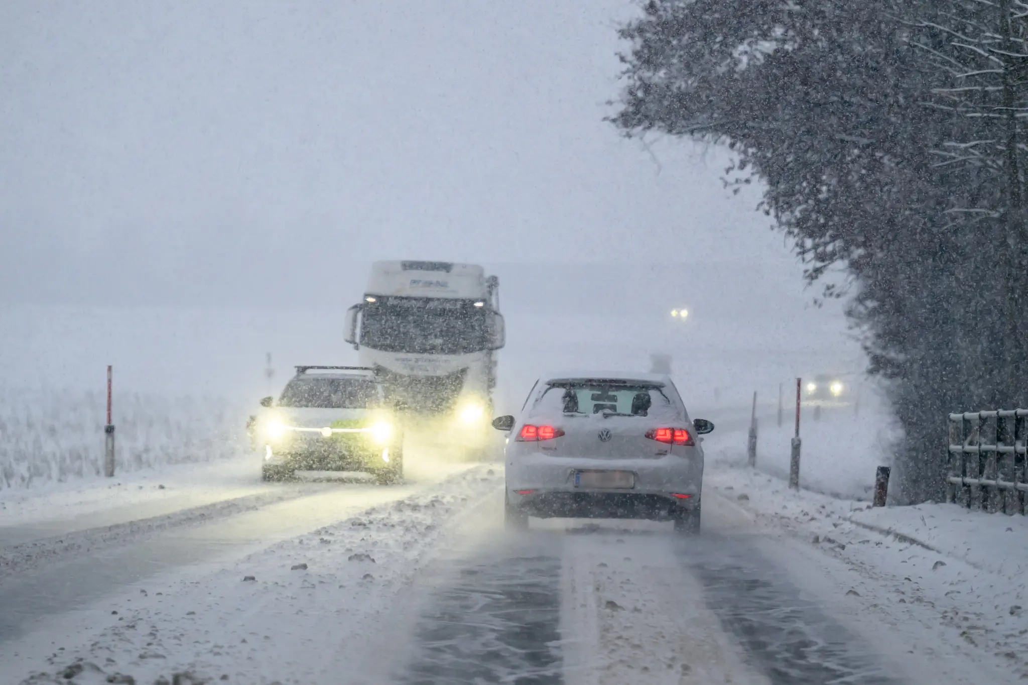 In Oberösterreich: Am Samstag fällt Schnee bis ins Flachland