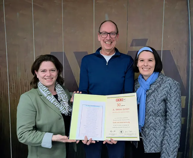 Doris Schreiber, Andreas Weber und Katharina Schwarzinger. | Foto: Marietta Apfelthaler