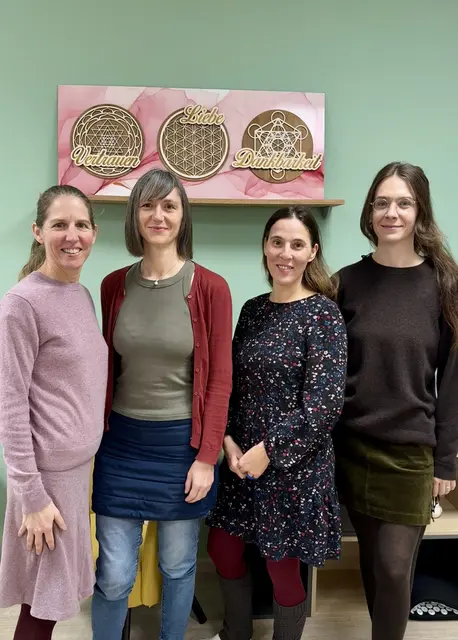 "Freiraum"-Geschäftsführerin Natascha Bergler mit den Beraterinnen Petra, Michaela und Kathrin | Foto: Freiraum