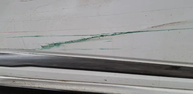 Sonja Pums Wagen wurde erheblich beschädigt. | Foto: Pum