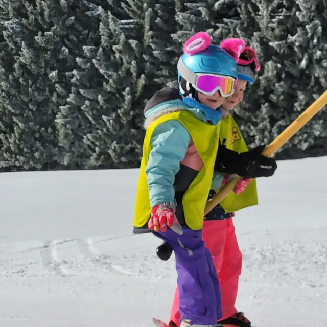 Den Wald gegen die Skipiste haben die Kinder des Waldpädagogischen Kindergartens Mixnitz getauscht. | Foto: Waldpädagogischer Kindergarten Mixnitz