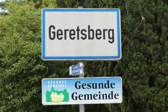 Gemeindevertreter und Bürger aus Geretsberg konnten das 14. Leader-Dorfduell für sich entscheiden. | Foto: MeinBezirk OÖ