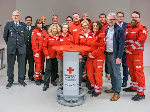 Gernot Grünwald und sein Team wurden erneut mit hoher Zustimmung wiedergewählt. | Foto: Rotes Kreuz NÖ / Bezirksstelle Baden