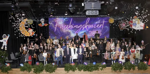 Das traditionelle Faschingskonzert der Stadt Leoben feierte sein stolzes 30-jähriges Jubiläum.  | Foto: Pressberger