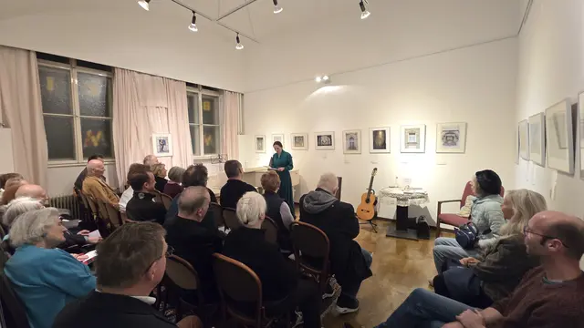 Literarisch-musikalischer Abend zu Ludwig Boltzmann im Bezirksmuseum Landstraße mit Johanna Beisteiner. | Foto: CulturaLatina