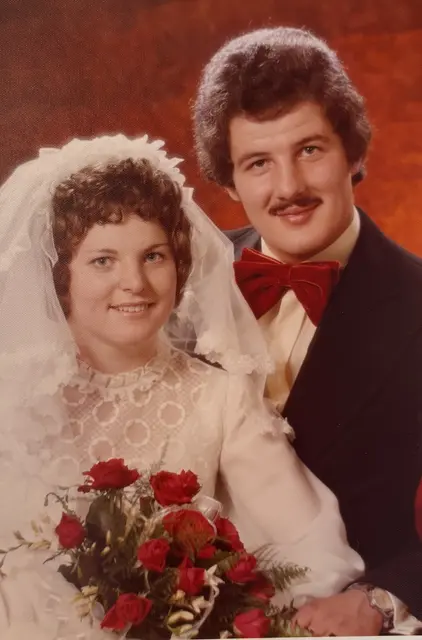 1975 gaben sich Ewald und Klara das Ja-Wort. | Foto: Foto Kirschner