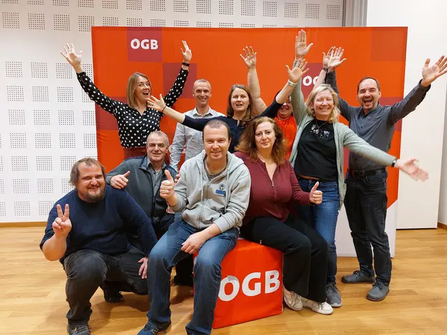 Absolvent:innen der Gewerkschaftsschule Vöcklabruck | Foto: ÖGB