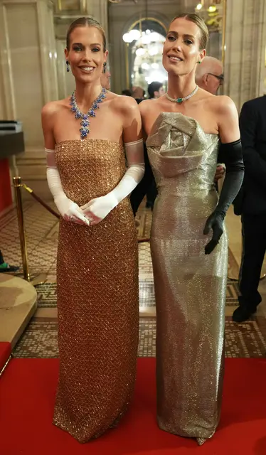 Lady Amelia und Eliza Spencer, die Nichten der verstorbenen Prinzessin Diana. | Foto: APA-Images / APA / GEORG HOCHMUTH