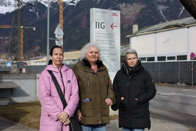 Corinna Reindl, Renate Höller und Andrea Bebber stehen stellvertretend für viele, die sich von der IIG im Stich gelassen fühlen.  | Foto: KPÖ